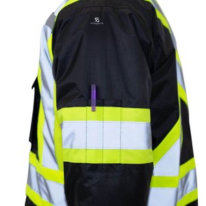 Chaqueta de Seguridad Impermeable para Hombre, Invierno, Alta Visibilidad, Reflectante, para Trabajadores de la Construcción, Resistente al Viento, 2026 - Product Image 2