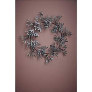Guirnalda Floral Metálica Dorada, Adorno Navideño, Flor de Hortensia de Latón, Guirnalda Colgante, Decoración para Árbol - Product Image 2