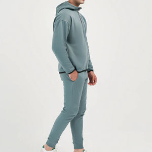 Custom Men's Windbreaker Tracksuit Set | Lightweight Spandex/Cotton Breathable Quick Dry Plus Size Sports <b>Jacket</b> Jogger Pants | - Product Image 3