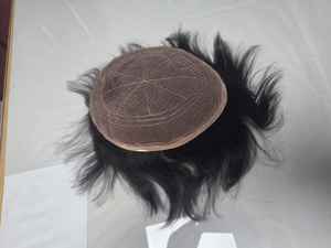 ท็อปเป้ผมแท้แบบเต็มศีรษะสำหรับผู้ชาย ผมอินเดียเรมี่ แบบลอน ความหนาแน่น 100% ความยาวสั้น TAZ HAIR BANGLADESH - Product Image 2