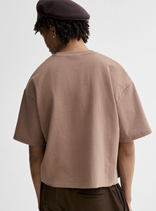 Camisetas Cortas Deportivas de Algodón 100% Tejido, Corte Regular, para Hombre, Venta al por Mayor, Personalizadas, Ecológicas, de Secado Rápido y Transpirables - Product Image 2
