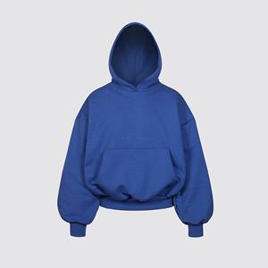 Sudadera con Capucha Oversize para Hombre, Estilo Boxy, Teñida a Medida, Gruesa, para Invierno, Estilo Urbano - Product Image 1
