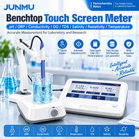 Testeur de qualité de l'eau de laboratoire à écran tactile, pH-mètre, ORP-mètre, conductimètre, EC-mètre, TDS-mètre, mesureur d'oxygène dissous