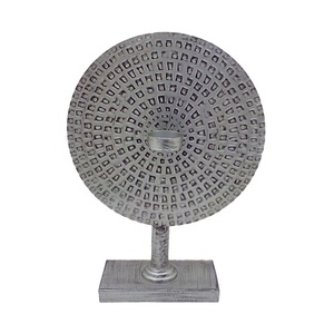 ผู้ขายที่ดีที่สุดตกแต่งบ้านเหล็กผู้ถือ T ทองเหลืองสีเทาขนาดใหญ่ขนาดเชิงเทียนผู้ถือเสาจํานวนมาก - Product Image 4