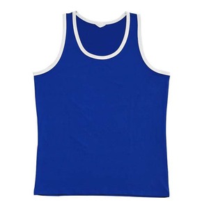 <b>Men's</b> <b>White</b> Sleeveless Tank Top O Neck Knitted Solid Color Casual Sporty Workout <b>Vest</b> Breathable Gym Wear - Product Image 4