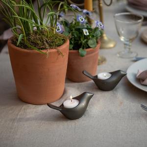 Portavelas Moderno Negro Mate con Forma de Pájaro, Soporte Minimalista para Velas Votivas, Decoración Nórdica para Hogar, Jardín y Mesa, y Regalo - Product Image 5