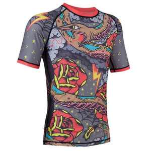 Camiseta de Compresión de Manga Larga para Hombre 2026, Protección UPF50+, Secado Rápido, para BJJ, con Logotipo Personalizado, para Gimnasio, Ecológica y Antibacteriana - Product Image 6