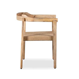 เก้าอี้ทานข้าวไม้สักแท้ขายส่ง – เก้าอี้ไม้สไตล์สแกนดิเนเวียนสมัยใหม่สำหรับโรงแรม คาเฟ่ ร้านอาหาร และใช้ในบ้าน - Product Image 6