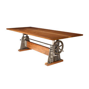 Socle de TABLE à socle réglable pour salle à manger, hauteur de 76 cm à 106 cm, TABLE de BAR - Product Image 4
