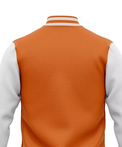 Men Varsity Letterman <b>Jacket</b> Premium Wool <b>Leather</b> College Baseball Coat Custom OEM ODM Manufacturing Sample Service - Product Image 4