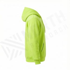 OEM Custom Logo Embroidered Plain Dyed Men's <b>Oversized</b> Cotton <b>Fleece</b> <b>Hoodie</b> For Branding And Bulk Production Premium Quality - Product Image 3