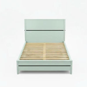 Cadre de lit en bois massif de mangue de qualité supérieure pour chambre à coucher, mobilier en bois d'intérieur, qualité export, vente en gros, OEM, ODM, directement de l'usine, sur mesure - Product Image 1
