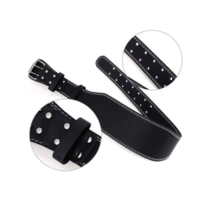 Best Quality Genuine Leather Adjustable Gym Workout <b>Ankle</b> <b>Support</b> Belt - Product Image 4