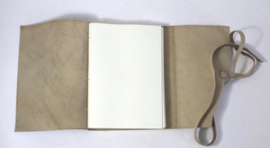 Carnet de notes personnalisé en cuir relié vintage pour étudiants, idéal pour les voyages, avec 100 feuilles de papier en coton - Product Image 4