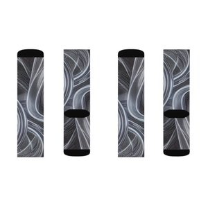 Calcetines Deportivos de Tobillo, Diseño Sólido, Secado Rápido, Transpirables, de Poliéster/Nailon, para Correr, Yoga, Verano, Estilo Atlético para Adultos - Product Image 3