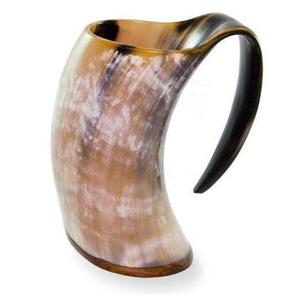Latest Arrival Horn Beer Mugs Polish Natural Horn Drinking Mug For Travels Decorative Reusable Champagne Mugs Eco Friendly - Product Image 2