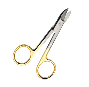 Ciseaux à ongles professionnels en acier inoxydable durables, ciseaux de manucure et pédicure à pointe fine, ciseaux droits pour sourcils et poils du visage - Product Image 6