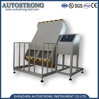 Machine d'essai de chute par roulement sur tambour IEC 60068-2 pour produits électroniques, testeur de chute à tambour unique