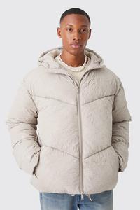 Wholesale Men’s Puffer <b>Jacket</b> For Winter Custom Casual Outdoor Wear For Men's Windproof <b>Zipper</b> Closure Side <b>Pockets</b> Men's Coat - Product Image 1