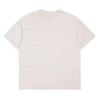 T-shirt en coton doux délavé à l'acide pour hommes, coupe oversize, avec broderie appliquée – Vente en gros