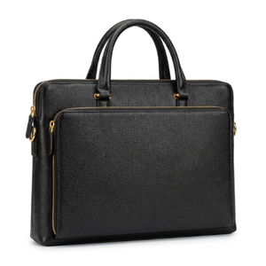Maletín de Cuero Genuino de Diseño Premium de Lujo, Bolsa para Portátil Unisex, Duradera, Portátil, Multifuncional, para Viajes de Negocios - Product Image 5
