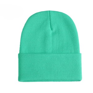 Custom Fashion Cotton/<b>Wool</b> Street Style Knit <b>Beanie</b> Premium Warm Adjustable Winter <b>Hat</b> OEM Apparel Manufacturer Private Label - Product Image 1