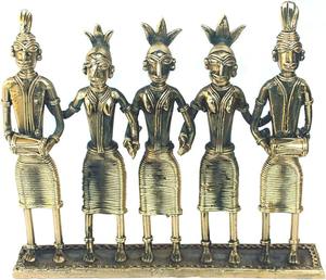 Elegante Estatua de Pareja Bailando, Acabado Antiguo, Fundición de Aluminio, Metal Pulido Moderno, Decoración para el Hogar, Adorno para Sala de Estar - Product Image 2