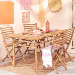 <b>Bamboo</b> Coffee <b>Table</b> Natural <b>Bamboo</b> Furniture for Outdoor Party Dining Restaurant Resort Vietnam Manufacturer - Product Image 2