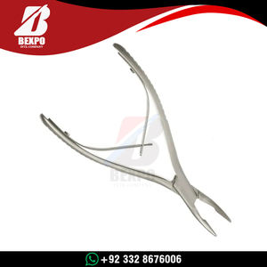 Instrumento Médico al por Mayor: Caja de Rongeurs Óseos Beyer de Doble Resorte de Acero Inoxidable para Uso Manual en Quirófano - Product Image 2