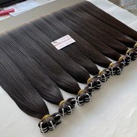 Meilleur Prix Extensions de Cheveux Humains Bruts Remy Vietnamiens 100% Blondes Lisses Ondulées Qualité 12A Tissage Double à la Machine Paquets de 100g