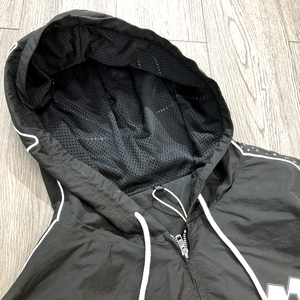 High Quality Custom <b>Men's</b> Hooded Windbreaker <b>Jacket</b> and Track Pants Set Lightweight Zip Up Sports Tracksuit Casual Running - Product Image 2