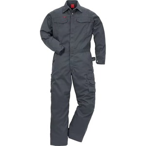 Overol de Seguridad Personalizado, Ropa de Trabajo Duradera de Poliéster, Uniforme Transpirable, Traje Protector para Uso en Fábrica, Unisex - Product Image 4