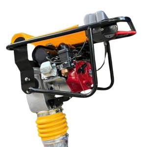 Compacteur à béton HGP 70 kg, moteur essence 4 temps 6,5 CV, plaque 280x300 mm, haute efficacité opérationnelle, 70 Nm - Product Image 2