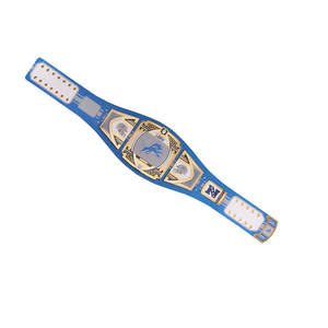 Ceinture de championnat personnalisée pour les fans de football américain, ceinture de championnat plaquée or de style lutte, ceinture de championnat pour équipes sportives professionnelles, héritage sportif - Product Image 6