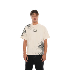เสื้อยืดแขนสั้นโอเวอร์ไซส์ผ้าฝ้าย 100% หนานุ่มสำหรับผู้ชาย - ระบายอากาศได้ดี แห้งเร็ว เป็นมิตรกับสิ่งแวดล้อม เหมาะสำหรับออกกำลังกาย - Product Image 2