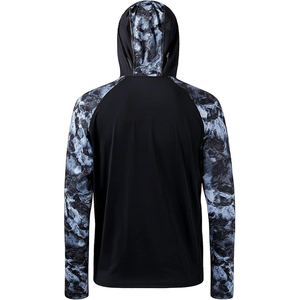 2026 High Quality Custom Design <b>Men's</b> Fishing Hoodie UPF 50+ Anti-UV 50+ Sun Protection Fully Sublimation <b>Printed</b> Quick Dry - Product Image 3