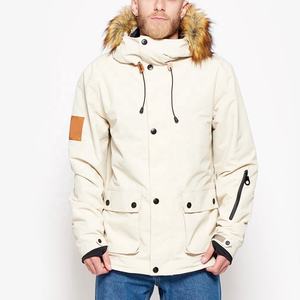 Professional <b>Waterproof</b> Winter Ski Suit Men Women Snowboarding Jacket Pants <b>Set</b> Thermal Windproof Fur Hood Outdoor Snow Wear - Product Image 3