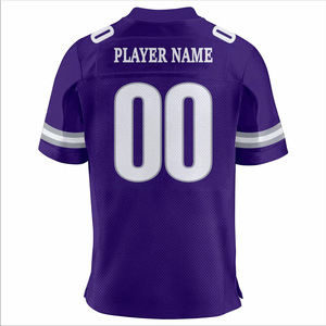 Camisetas de Fútbol Americano Sublimadas Personalizadas con Nombre y Número del Jugador, Ligeras y Transpirables, Jersey para Partido de Fútbol Americano - Product Image 2