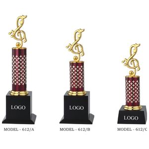 Elegant Metal Singing <b>Trophy</b> For Music Competitions Festivals School Singing Contests And Outstanding Talent Recognition - Product Image 1