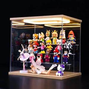 Boîte élégante de présentation de jouets en bois à 4 étapes: présentez vos jouets préférés avec style et sophistication dans n'importe quel commerce de détail ou maison - Product Image 3