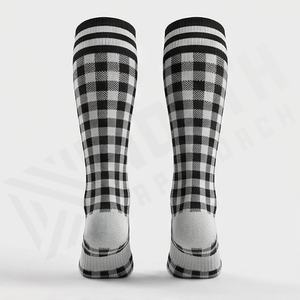 ถุงเท้าฟุตบอลสโมสรแบบกำหนดเอง ยาวเหนือเข่า ป้องกันการลื่น สำหรับผู้ชาย ทีมกีฬา ฝึกซ้อม ระบายอากาศได้ดี กระชับพอดี ปรับแต่งได้ - Product Image 2