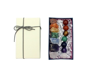 Juego de Cristales de Doble Chakra de Calidad de Exportación, Kit de Cristales para Meditación, Kit de Piedras para Equilibrar los Chakras, Proveedor de la India - Product Image 2