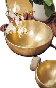 Ensemble de bols chantants en laiton pur avec marteau de frappe pour la guérison sonore, la méditation, l'équilibrage des chakras et la prière bouddhiste - Product Image 5