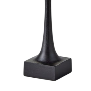 เชิงเทียนขายส่ง สีดำด้าน อลูมิเนียมหล่อขึ้นรูป สำหรับตกแต่งบ้าน  เชิงเทียนทรงเสา สีดำด้าน งานแฮนด์เมด รับสั่งทำ - Product Image 5