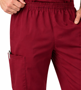 Ensemble de blouses médicales unisexes, haut et pantalon réversibles, pantalon de travail extensible, vêtements de travail pour les professionnels de la santé, mélanges de coton, doux - Product Image 6