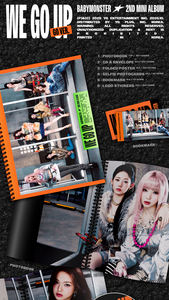 BABYMONSTER - มินิอัลบั้มชุดที่ 2 [WE GO UP] รุ่น GO Ver. - Product Image 2