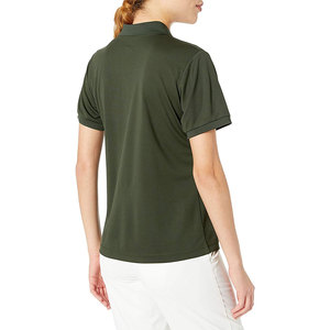 Chemises de golf pour femmes, logo personnalisé, manches courtes, respirantes, en piqué, vêtements de sport, uniforme d'équipe, qualité supérieure, fabrication en usine - Product Image 4