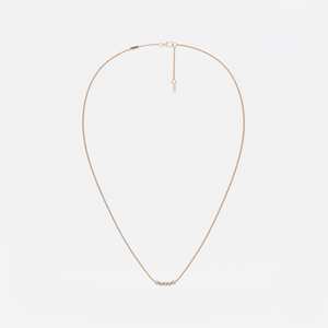 Collar de Cadena con Diamantes Cultivados en Laboratorio Naas de 18 Quilates, Joyería Elegante y Brillante para Uso Diario para Mujer - Product Image 3