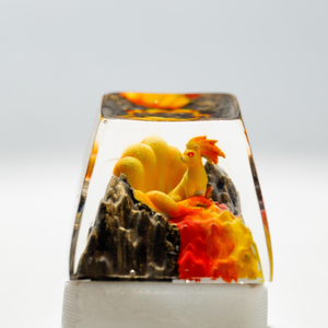 Keycaps Artisanat Forêt Mystique, Keycaps Artisanat Personnalisé, Keycaps Anime Mignons, Keycaps Verts, Ensemble de Keycaps, Keycaps en Bois - Product Image 4