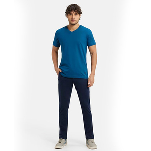 Pantalon de jogging multi-poches pour homme, coupe ample et décontractée, en coton et polyester, style streetwear - Product Image 4